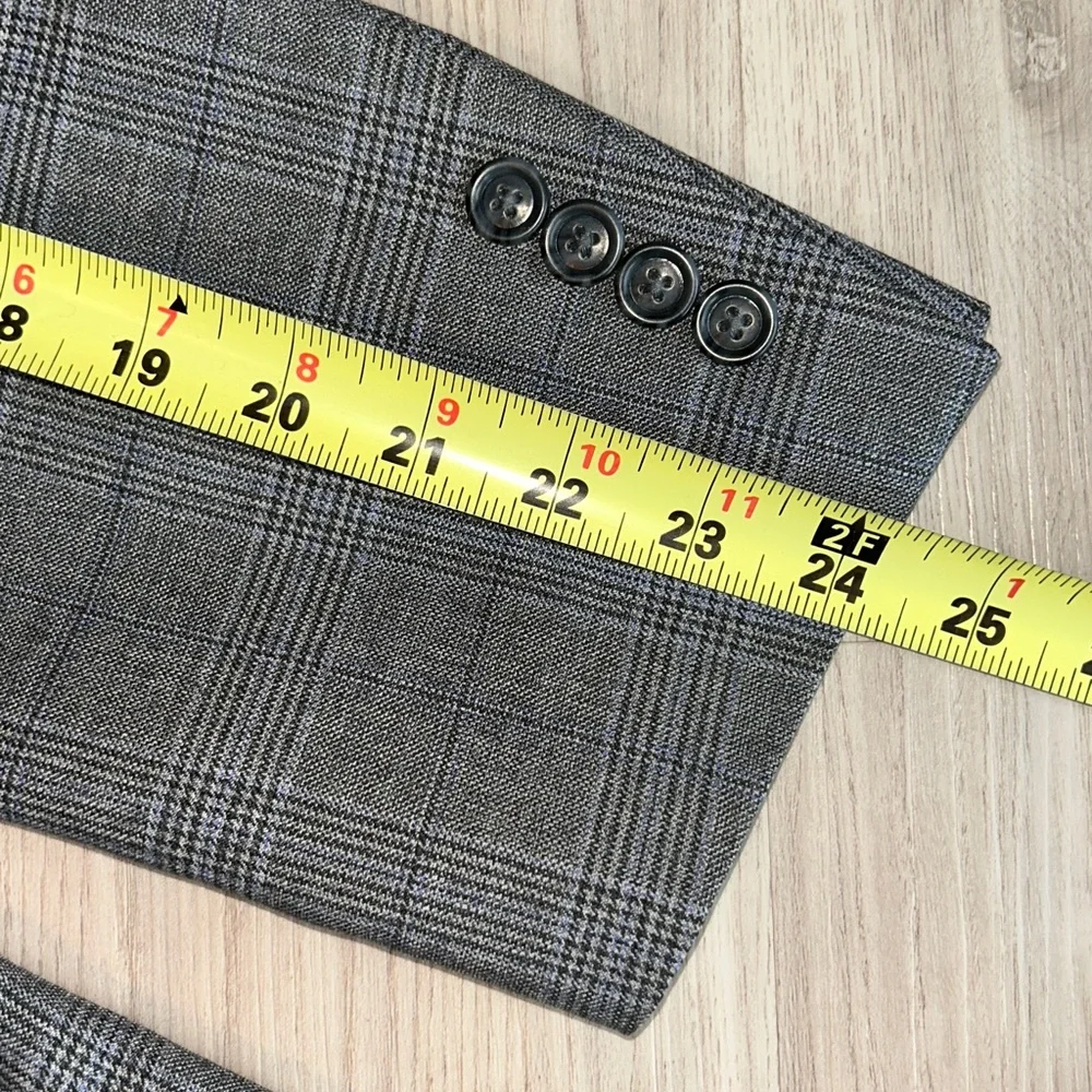 Jos. A Banks Wool Traveler’s Collection Blazer/Jacket 42R Gray Tailored Fit